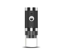 Mulino per Cereali, Nuova macchina for il caffè elettrica portatile con macinacaffè a 5 marce e un pulsante for avviare la macinatura rapida ricarica USB(Noir)