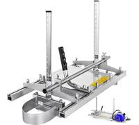 Mulino per motosega per barra da 40,6 a 91,6 cm, portatile, con guida a scala, strumento per la lavorazione del legno e il planking