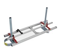 Mulino per motosega, portatile, con guida per tagliare alberi, tronchi, legno, manuale utente (lingua italiana non garantita), sistema di taglio flessibile per operai edili e falegnami
