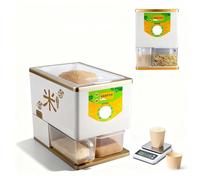 Mulino per Riso Automatico Decorticatore di Grani Macchina per Sbucciare e Macinare il Riso con Tecnologia di Separazione della Crusca Macchina Elettrica Domestica