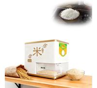 Mulino per Riso Domestico Decorticatore di Grani Elettrico con Impostazioni di Precisione e Tecnologia di Separazione della Crusca per Riso Integrale e Bianco Perfetto Fattorie