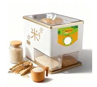 Mulino per Riso Intelligente da Cucina Sis-tema Automatico di Elaborazione dei Grani con Impostazioni Regolabili e Caratteristiche Sane Regolazione a Doppia Velocità