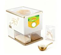 Mulino per Riso Risparmio Tempo Decorticatore Elettrico Automatico con Motore Efficiente 500W e Design per Pulizia Rapida Mulino per Grani Elettrico - Macchina Semi-Automatica