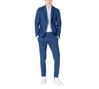 Mulish abito uomo Raffaello gessato giacca e pantalone bluette