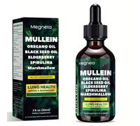 Mullein 12.000mg Olio Di Origano/Comino Nero/Quercetina/Bromelina/Oliva 2oz
