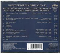Muller, Rudolf - Great European Organs No. 95 / The Steinmeyer Of