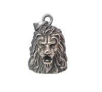 Mulor Guardian Bell Campanella Moto Fortunato Templare Croce Campanella Portachiavi Moto con Anello Appeso per Auto Elettriche Biciclette Motociclisti