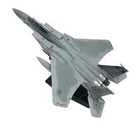 MULOUTSPO Aerei Pressofuso Scaletta 1/100 F15 Eagle Modello Aereo della Marina Amriana per Collezione Regalo Casa Salone DeCor
