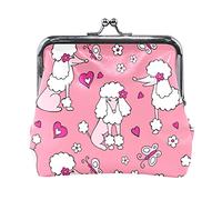 Multi 1 Man Baseball Batter Hits the Ball on Dark Portamonete in pelle da donna Hasp Card Key Change Wallet Small Buckle Handbag Case Kiss Lock Clutch Pouch Pocket for Girls Ladies