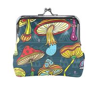 Multi 1 Parti in acciaio per auto senza cuciture Elementi monocromatici in bianco e nero Portamonete in pelle da donna Hasp Card Key Change Wallet Piccola fibbia Borsa a mano Kiss Lock Clutch Pouch Ta