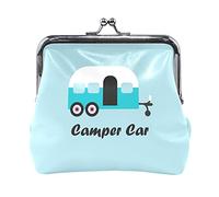 Multi 1 pelle di giraffa texture animale marrone senza cuciture motivo geometrico donna portamonete in pelle hasp card key change portafoglio piccola fibbia borsetta kiss lock clutch pochette tasca pe