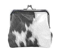 Multi 10 Vari pinguini dei cartoni animati Motivo senza cuciture su grigio Portamonete in pelle da donna Hasp Card Key Change Wallet Piccola fibbia Borsa a mano Kiss Lock Clutch Pouch Tasca per ragazz