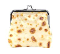 Multi 11 Blu Scuro Galaxy Cielo Notturno con Stelle Luminose Senza Cuciture Portamonete in Pelle da Donna Hasp Card Key Change Wallet Piccola Fibbia Borsa a Mano Kiss Lock Clutch Pouch Tasca per Ragaz