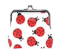 Multi 11 pelle di giraffa texture animale marrone senza cuciture motivo geometrico donna portamonete in pelle hasp card key change portafoglio piccola fibbia borsetta kiss lock clutch pochette tasca p