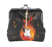 Multi 14 Blu Scuro Galaxy Cielo Notturno con Stelle Luminose Senza Cuciture Portamonete da Donna in Pelle Hasp Card Key Change Wallet Piccola Fibbia Borsa a Mano Kiss Lock Clutch Pouch Tasca per Ragaz