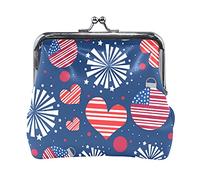 Multi 14 Fiori floreali primaverili senza cuciture Farfalle colorate su bianco Portamonete in pelle da donna Hasp Card Key Change Wallet Piccola fibbia Borsa a mano Kiss Lock Clutch Pouch Tasca per ra