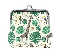 Multi 16 Parti in acciaio per auto senza cuciture Elementi monocromatici in bianco e nero Portamonete in pelle da donna Hasp Card Key Change Wallet Piccola fibbia Borsa a mano Kiss Lock Clutch Pouch T