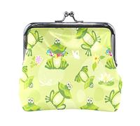 Multi 18 Blu Scuro Galaxy Cielo Notturno con Stelle Luminose Senza Cuciture Portamonete da Donna in Pelle Hasp Card Key Change Wallet Piccola Fibbia Borsa a Mano Kiss Lock Clutch Pouch Tasca per Ragaz