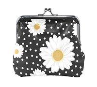 Multi 18 Claude Monet Il Parc Monceau Portamonete in pelle Kiss Lock Clutch Pouch Pocket Hasp Card Key Change Wallet Buckle Small Handbag Case for Women Girls Ladies