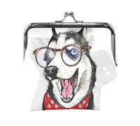 Multi 19 Claude Monet Il Parc Monceau Portamonete in pelle Kiss Lock Clutch Pouch Pocket Hasp Card Key Change Wallet Buckle Small Handbag Case for Women Girls Ladies