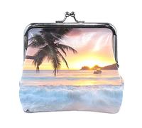 Multi 19 Man Baseball Batter Hits the Ball on Dark Portamonete in pelle da donna Hasp Card Key Change Wallet Small Buckle Handbag Case Kiss Lock Clutch Pouch Pocket for Girls Ladies