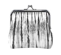 Multi 2 vari pinguini dei cartoni animati motivo senza cuciture su grigio Portamonete in pelle da donna Hasp Card Key Change Wallet Piccola fibbia Borsa a mano Kiss Lock Clutch Pouch Tasca per ragazze