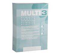 MULTI 3 10528 Etichette adesive per stampa, inkjet laser e fotocopiatrici, misura 105 x 48 mm, confezione da 500 fogli