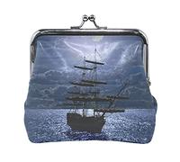Multi 6 antico calendario maya motivo oro viola fiore della vita portamonete in pelle da donna con chiusura a chiave porta carte di credito portamonete con fibbia piccola borsa con chiusura a bacio po