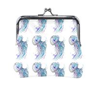 Multi 8 Man Baseball Batter Hits the Ball on Dark Portamonete in pelle da donna Hasp Card Key Change Wallet Small Buckle Handbag Case Kiss Lock Clutch Pouch Pocket for Girls Ladies