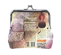 Multi 9 scintillii lucidi e paillettes a forma di stelle su uno sfondo scuro Portamonete in pelle da donna Hasp Card Key Change Wallet Small Buckle Handbag Case Kiss Lock Clutch Pouch Pocket for Girls