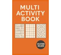 Multi Activity Book: “Variety Activity Book for Adults & Teens: Word Games, Logic Fun & Relaxing Challenges” | Word Search, Sudoku, & Crosswords