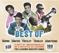 Multi-Artistes Best of James Brown-Frank Sinatra-Ray Charles-Elvis Presley- (CD)