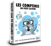 Multi -Artistes - Comptines du petit lecteur - Coffret 6CD avec Livre 256 Pages