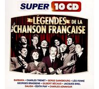 Multi-Artistes - Super Collection - Legendes de Chanson Francaise (10 CD)
