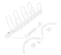 Multi asciugatrice elettrica per Scarpe e Scarponi, termostato Intelligente per Uso Domestico Asciugatrice elettrica per Scarpe asciuga Scarponi Stendino con 8 Ganci Asciugatrice 220V(Unione Europea)