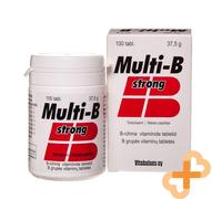 Multi- B Forte 100 Compresse Complesso Vitamine B Per Generale Benessere