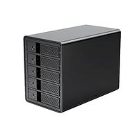 Multi Bay 3.5 '' SATA a USB3 HDD Docking Station Singola Potenza interna HDD Enclosure Alluminio HDD Caso