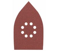 Bosch Foglio abrasivo C430, 100x170mm, 120 8 fori, velcro Quantità:5