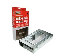 TRAPPOLA IN METALLO MULTICATTURA TOPI 2 INGRESSI L 15 - H 5 L 26 cm con chiusura