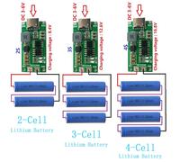 Multi-cella 2S 3S 4S Tipo-C A 8,4 V 12,6 V 16,8 V Step-Up Boost LiPo Polimero Li-Ion Caricatore 7.4 V 11,1 V 14,8 V 18650 Batteria al litio