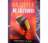 MULTI CHANSON - UN SIECLE DE CHANSONS COFFRET 2 CD - 36 ENREGISTREMENTS ORIGINAUX - AVEC LIVRET DE 32 PAGES AVEC TEXTES ET PHOTOS -