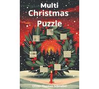 Multi Christmas Puzzle: Cozy Holiday Brain Games - Crosswords, Word Search & Sudoku - Answer Key Included