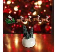 Multi Color Flaming Sleigh Department 56 National Lampoons Villaggio per le