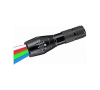Multi-Color Torch Light 4-in-1 Flashlight for Outdoor Activities & Photography