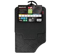 Multi-Fit Coppia tappetini in gomma semi-custom per Peugeot 3008 5/2016 in poi