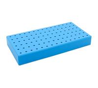 Multi Fori Cacciavite Bit Holder Vassoio di Stoccaggio Rack Tool Organizzatori Box Router Bit Rack Bit Organizzatori Case Drill Holder Box