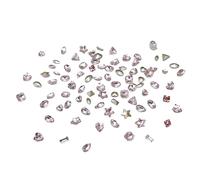 Multi-Forma Strass Decorazione Accessori di Arte Gioielli Suggerimenti 3D Cristallo di Vetro Pendente Ornamenti Manicure