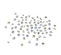 Multi-Forma Strass Decorazione Accessori di Arte Gioielli Suggerimenti 3D Cristallo di Vetro Pendente Ornamenti Manicure