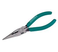 multi function 160mm long nose pliers, gripping jaws, cutters & wire stripper. Made in Japan. Engineer pr-36