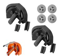 Multi-Function Drill Bit Sharpener for all Bits, Portable Drill Bit Sharpening Jig, Multipurpose Grinding Sharpener with 2 Grinding Wheel, Afilador de Brocas Para Metal (Balck,2)